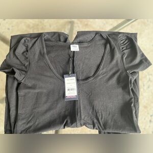 Smash + Tess Mae Romper- Midnight Black